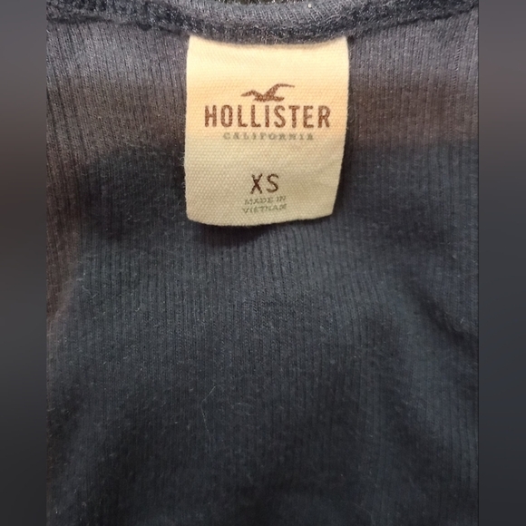 Hollister Navy Blue Ribbed Tank Top, Size XS - Picture 3 of 3